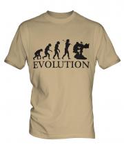 Television Cameraman Evolution Mens T-Shirt