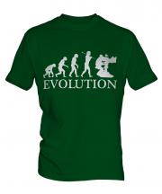 Television Cameraman Evolution Mens T-Shirt
