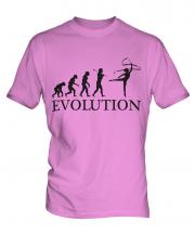Rhythmic Gymnastics Ribbon Evolution Mens T-Shirt
