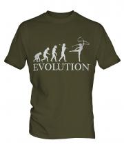 Rhythmic Gymnastics Ribbon Evolution Mens T-Shirt