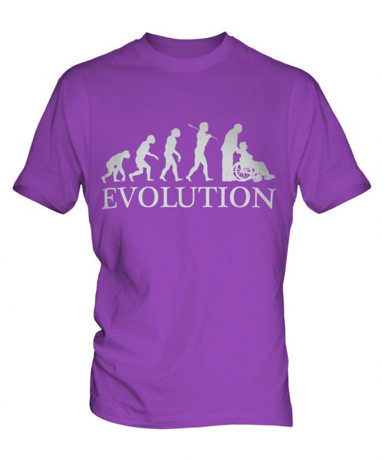 Care Worker Evolution Mens T-Shirt