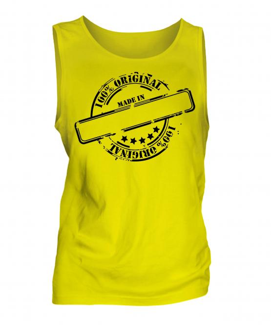 Made in... Mens Vest