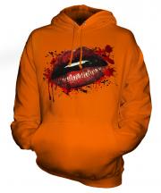 Grunge Lips Unisex Adult Hoodie