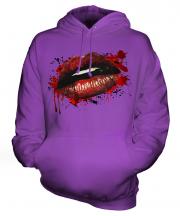 Grunge Lips Unisex Adult Hoodie