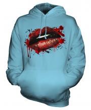 Grunge Lips Unisex Adult Hoodie