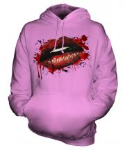 Grunge Lips Unisex Adult Hoodie