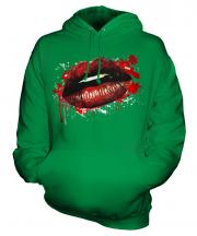Grunge Lips Unisex Adult Hoodie