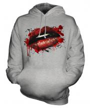 Grunge Lips Unisex Adult Hoodie