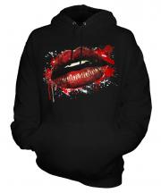 Grunge Lips Unisex Adult Hoodie