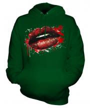 Grunge Lips Unisex Adult Hoodie