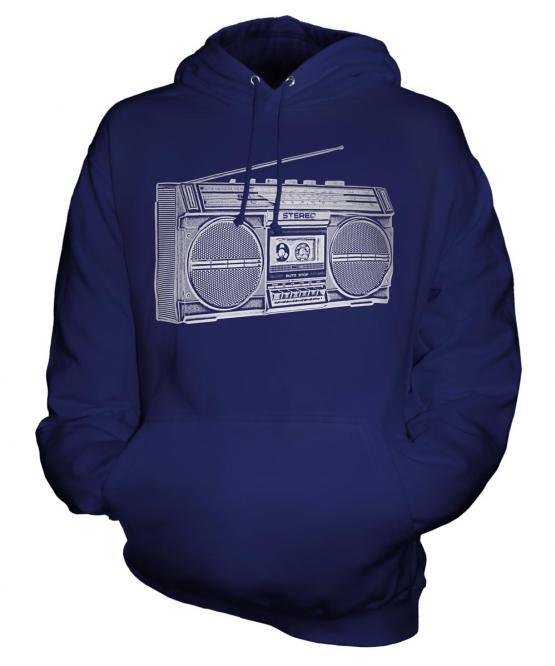 Retro Boombox Unisex Adult Hoodie