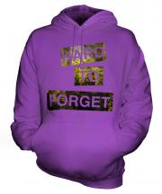 Hard To Forget Unisex Adult Hoodie