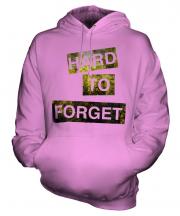 Hard To Forget Unisex Adult Hoodie