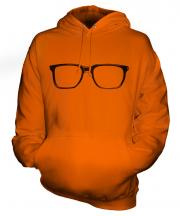 Geek Glasses Unisex Adult Hoodie