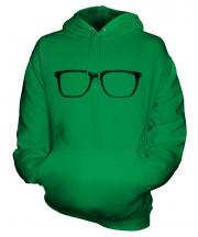 Geek Glasses Unisex Adult Hoodie