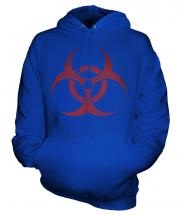 Radioactive Distressed Print Unisex Adult Hoodie