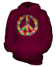 Flower Power Unisex Adult Hoodie