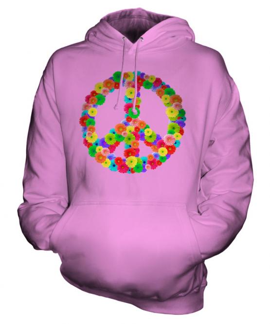 Flower Power Unisex Adult Hoodie