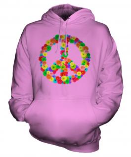 Flower Power Unisex Adult Hoodie
