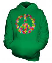 Flower Power Unisex Adult Hoodie
