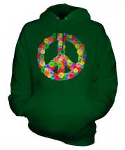 Flower Power Unisex Adult Hoodie