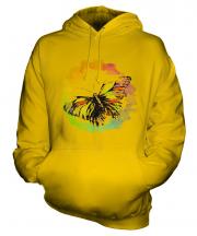 Butterfly Watercolour Unisex Adult Hoodie