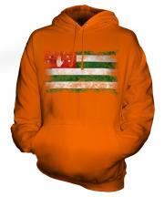 Abkhazia Distressed Flag Unisex Adult Hoodie