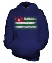 Abkhazia Distressed Flag Unisex Adult Hoodie