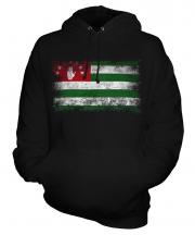 Abkhazia Distressed Flag Unisex Adult Hoodie