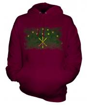 Adygea Distressed Flag Unisex Adult Hoodie
