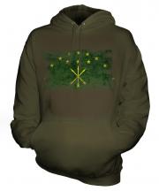 Adygea Distressed Flag Unisex Adult Hoodie