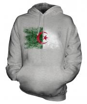 Algeria Distressed Flag Unisex Adult Hoodie
