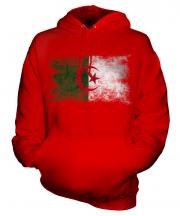 Algeria Distressed Flag Unisex Adult Hoodie