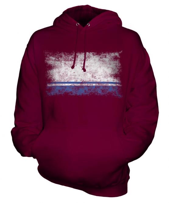 Altai Republic Distressed Flag Unisex Adult Hoodie