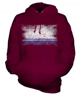 Altai Republic Distressed Flag Unisex Adult Hoodie