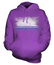 Altai Republic Distressed Flag Unisex Adult Hoodie