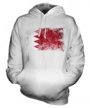 Bahrain Distressed Flag Unisex Adult Hoodie