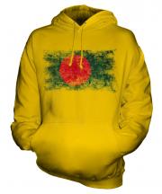 Bangladesh Distressed Flag Unisex Adult Hoodie
