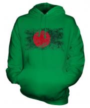 Bangladesh Distressed Flag Unisex Adult Hoodie