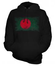 Bangladesh Distressed Flag Unisex Adult Hoodie