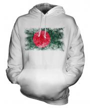 Bangladesh Distressed Flag Unisex Adult Hoodie