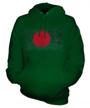 Bangladesh Distressed Flag Unisex Adult Hoodie