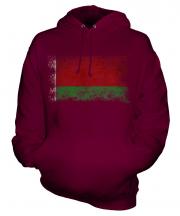 Belarus Distressed Flag Unisex Adult Hoodie