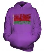Belarus Distressed Flag Unisex Adult Hoodie