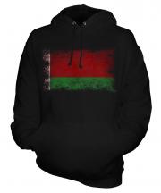 Belarus Distressed Flag Unisex Adult Hoodie