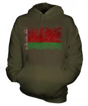 Belarus Distressed Flag Unisex Adult Hoodie