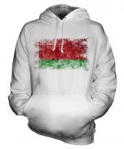 Belarus Distressed Flag Unisex Adult Hoodie