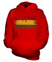 Bolivia Distressed Flag Unisex Adult Hoodie
