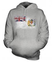 British Antartic Territory Distressed Flag Unisex Adult Hoodie