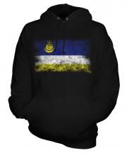 Buryatia Distressed Flag Unisex Adult Hoodie